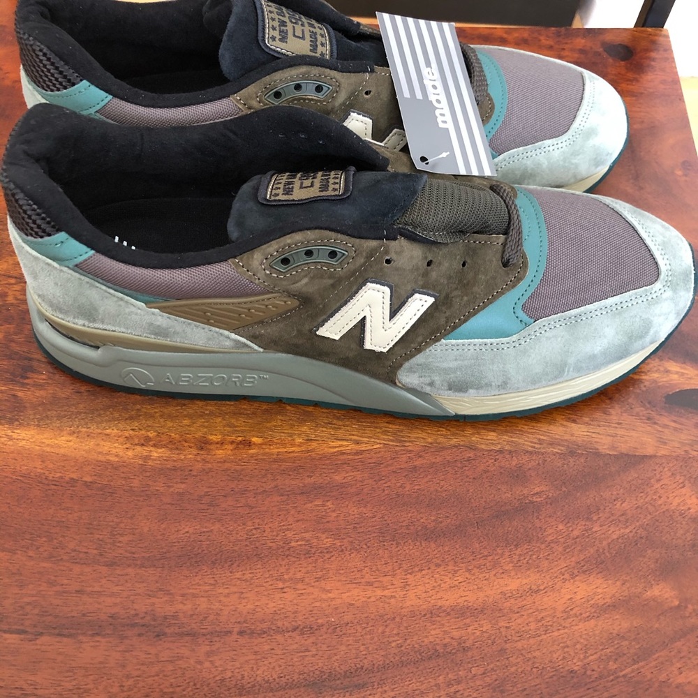 New balance 998 tongue patch men size 12